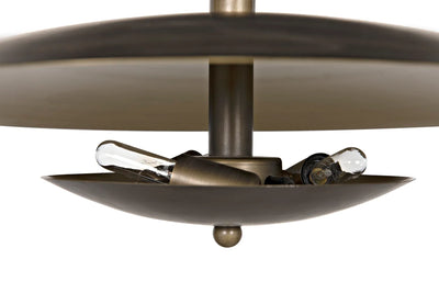 product image for nora chandelier by noir new pz010ab 2 94