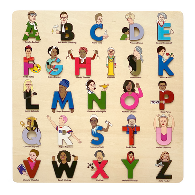 product image for lady legends wooden alphabet puzzle 1 78