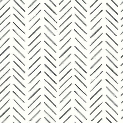 product image for Painted Herringbone Wallpaper in Black from the Water's Edge Collection by York Wallcoverings 52