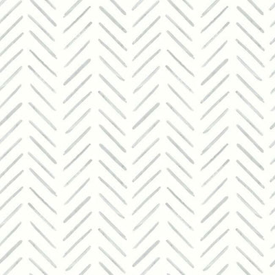 product image for Painted Herringbone Wallpaper in Fog from the Water's Edge Collection by York Wallcoverings 66