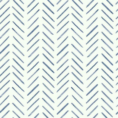product image for Painted Herringbone Wallpaper in Navy from the Water's Edge Collection by York Wallcoverings 90
