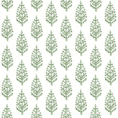 product image for Paisley On Calico Wallpaper in Green from the Simply Farmhouse Collection by York Wallcoverings 38