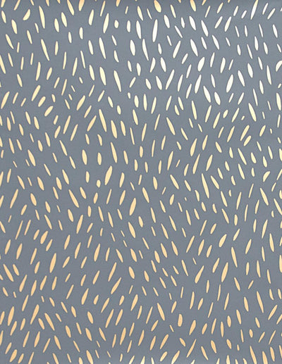product image of sample palea wallpaper in gold on charcoal design by juju 1 547