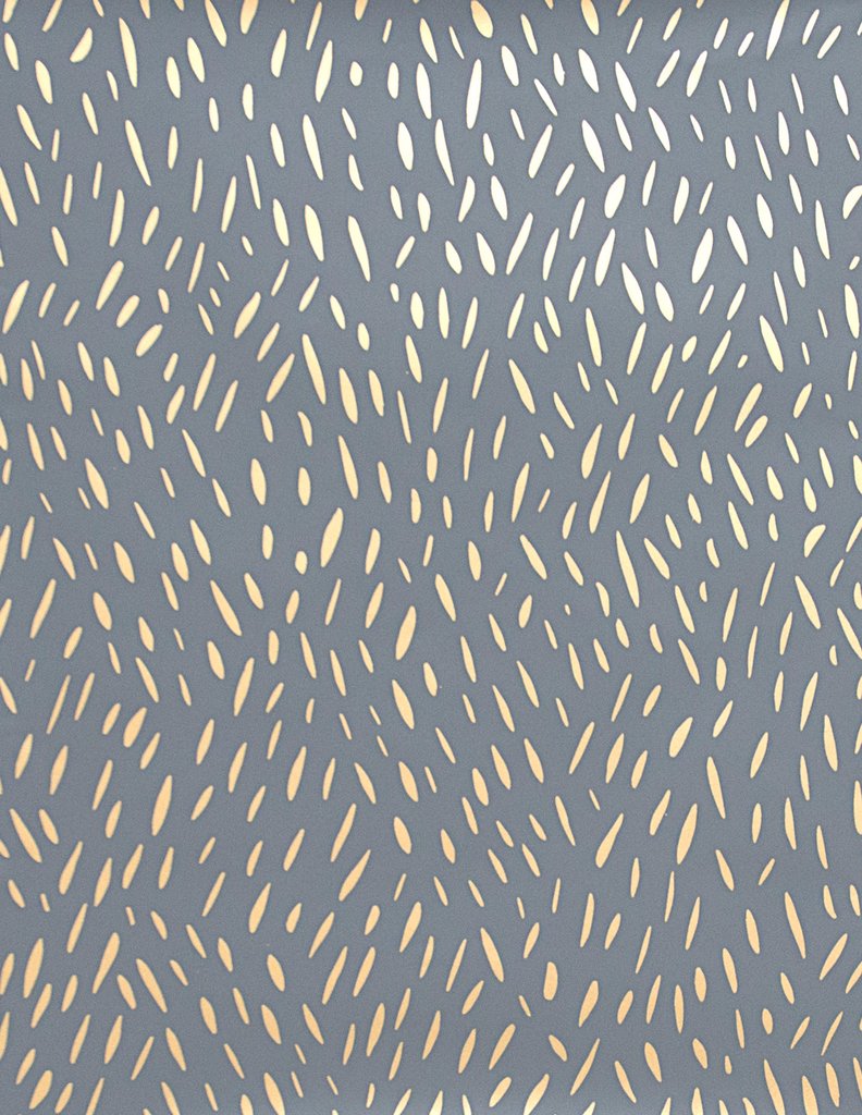 media image for sample palea wallpaper in gold on charcoal design by juju 1 262