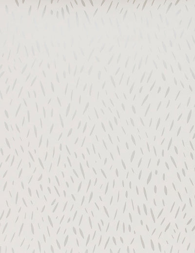 product image of sample palea wallpaper in pale silver on cream design by juju 1 585
