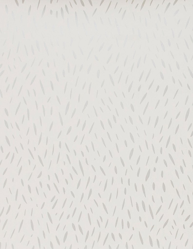 media image for Palea Wallpaper in Pale Silver on Cream design by Thatcher Studio 221