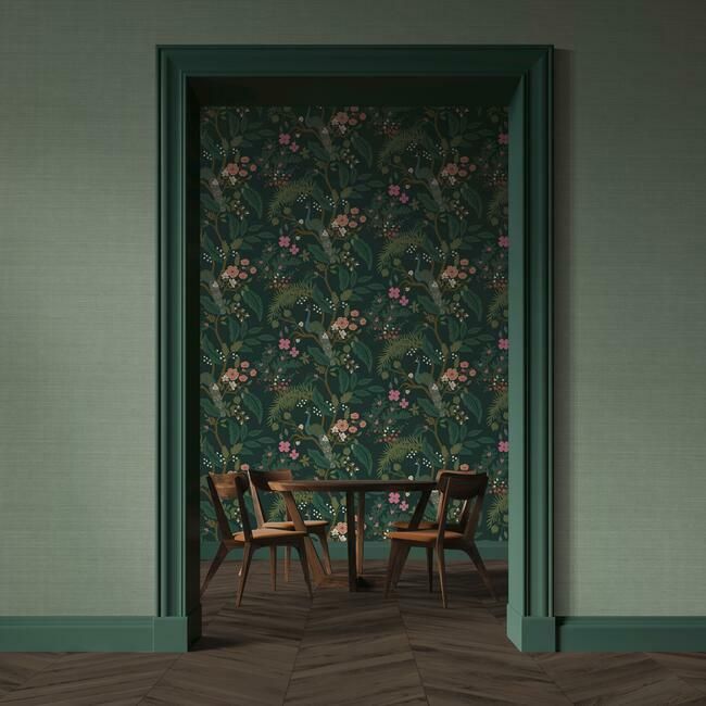 media image for Palette Wallpaper in Sage from the Rifle Paper Co. Collection by York Wallcoverings 276