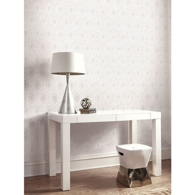 product image for Palladium Medallion Wallpaper by Seabrook Wallcoverings 89