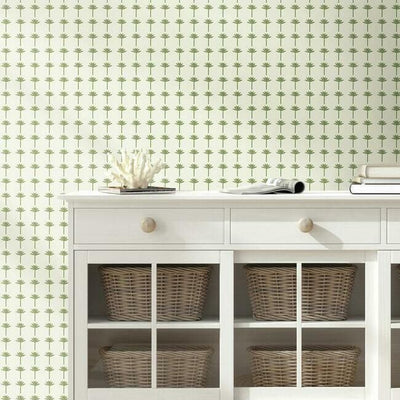 product image for Palm Bay Wallpaper in Fern from the Water's Edge Collection by York Wallcoverings 51