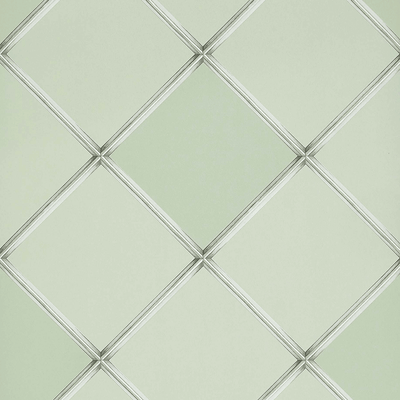 product image for Palm House Trellis Wallpaper in Soft Green from the Mansfield Park Collection by Osborne & Little 50