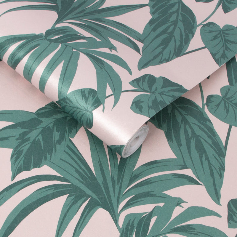 media image for Palma Wallpaper in Blush from the Exclusives Collection by Graham & Brown 268