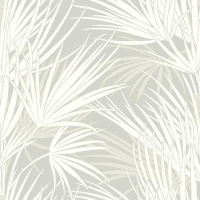 product image for Palmetto Wallpaper in Grey from the Silhouettes Collection by York Wallcoverings 19