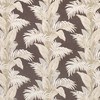 product image for Palmetto Fabric in Charcoal and Stone by Nina Campbell for Osborne & Little 6