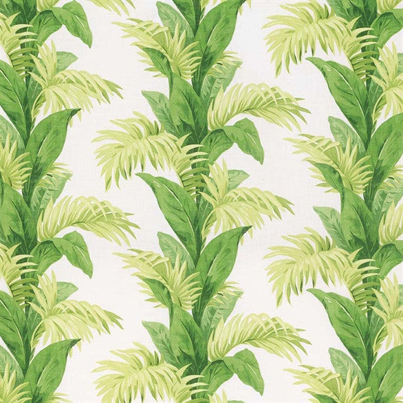media image for Palmetto Fabric in Green and Ivory by Nina Campbell for Osborne & Little 284
