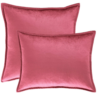 product image of panne velvet berry decorative pillow by annie selke pc3339 pil16kit 1 556