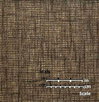 product image for Paper Weave Wallpaper in Brown and Black on Ivory from the Winds of the Asian Pacific Collection by Burke Decor 79