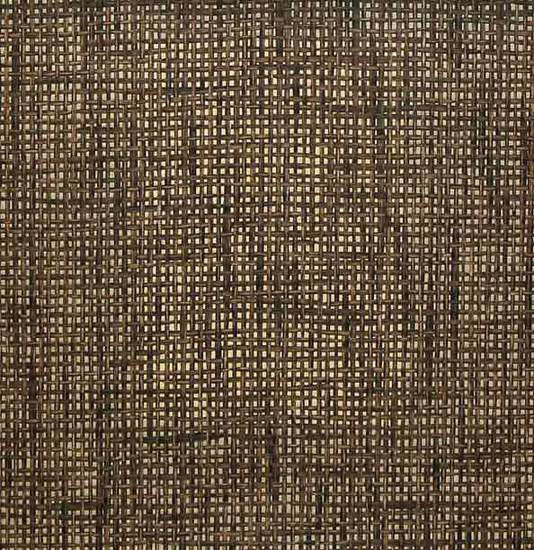 media image for Paper Weave Wallpaper in Brown and Black on Ivory from the Winds of the Asian Pacific Collection by Burke Decor 259