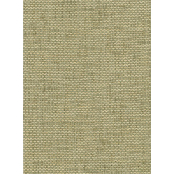 media image for Paperweave Grasscloth Wallpaper in Tan and Green from the Natural Resource Collection by Seabrook Wallcoverings 29