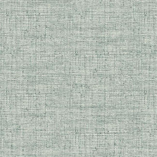 media image for sample papyrus weave wallpaper in turquoise from the conservatory collection by york wallcoverings 1 28