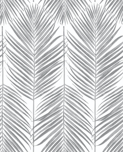 product image for Paradise Palm Peel-and-Stick Wallpaper in Daydream Grey by NextWall 80