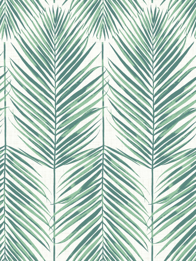 media image for Paradise Wallpaper in Tropic Green from the Beach House Collection by Seabrook Wallcoverings 230