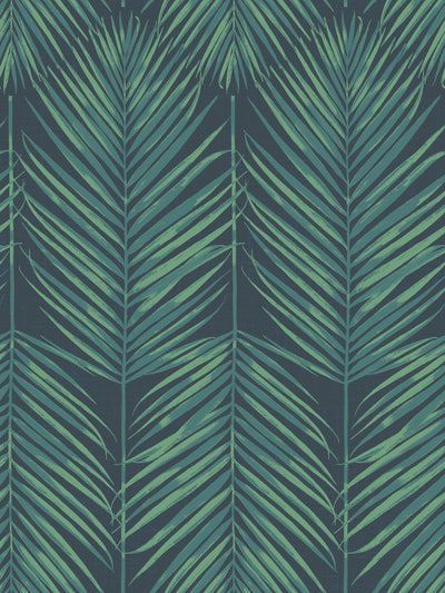product image of sample paradise wallpaper in tropic midnight from the beach house collection by seabrook wallcoverings 1 52