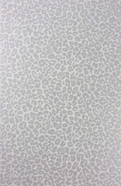 product image of Pardus Wallpaper in Metallic Silver and Pale Stone from the Pasha Collection by Osborne & Little 587
