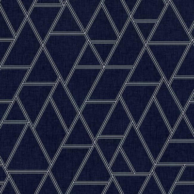 product image for Pathways Wallpaper in Navy from the Grandmillennial Collection by York Wallcoverings 90