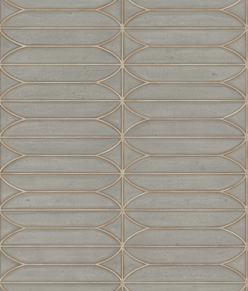 media image for Pavilion Wallpaper in Warm Grey from the Breathless Collection by Candice Olson for York Wallcoverings 252