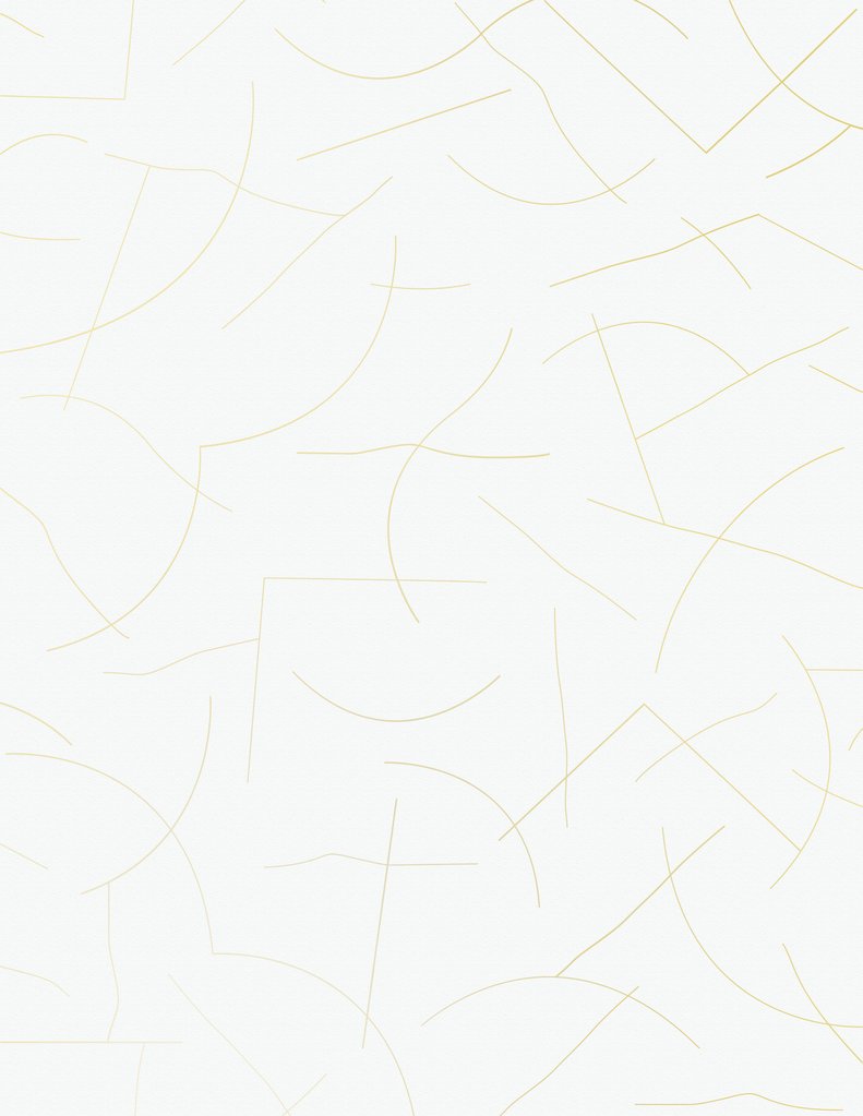 media image for Pavlova Wallpaper in Gold on Cream design by Thatcher Studio 224