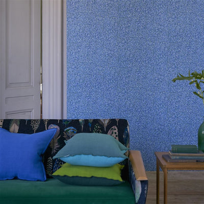 product image for Pavonazzo Wallpaper in Lapis from the Tulipa Stellata Collection by Designers Guild 66