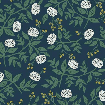 product image of sample peonies wallpaper in navy from the rifle paper co collection by york wallcoverings 1 591