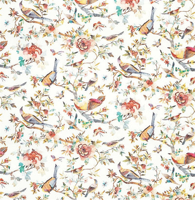 product image for Perdana Fabric in Coral and Multi by Nina Campbell for Osborne & Little 11
