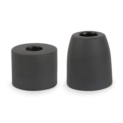 product image of Petite Ceramic Taper Holders in Smoke 577