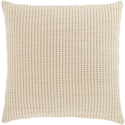 product image for pick stitch natural matelasse sham by annie selke pc1822 she 5 61