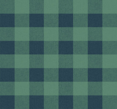 product image for Picnic Plaid Wallpaper in Tropic Green from the Beach House Collection by Seabrook Wallcoverings 67