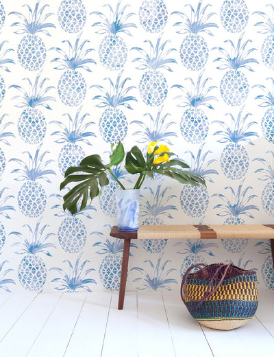 product image for Pina Pintada Wallpaper in Macaw design by Aimee Wilder 67