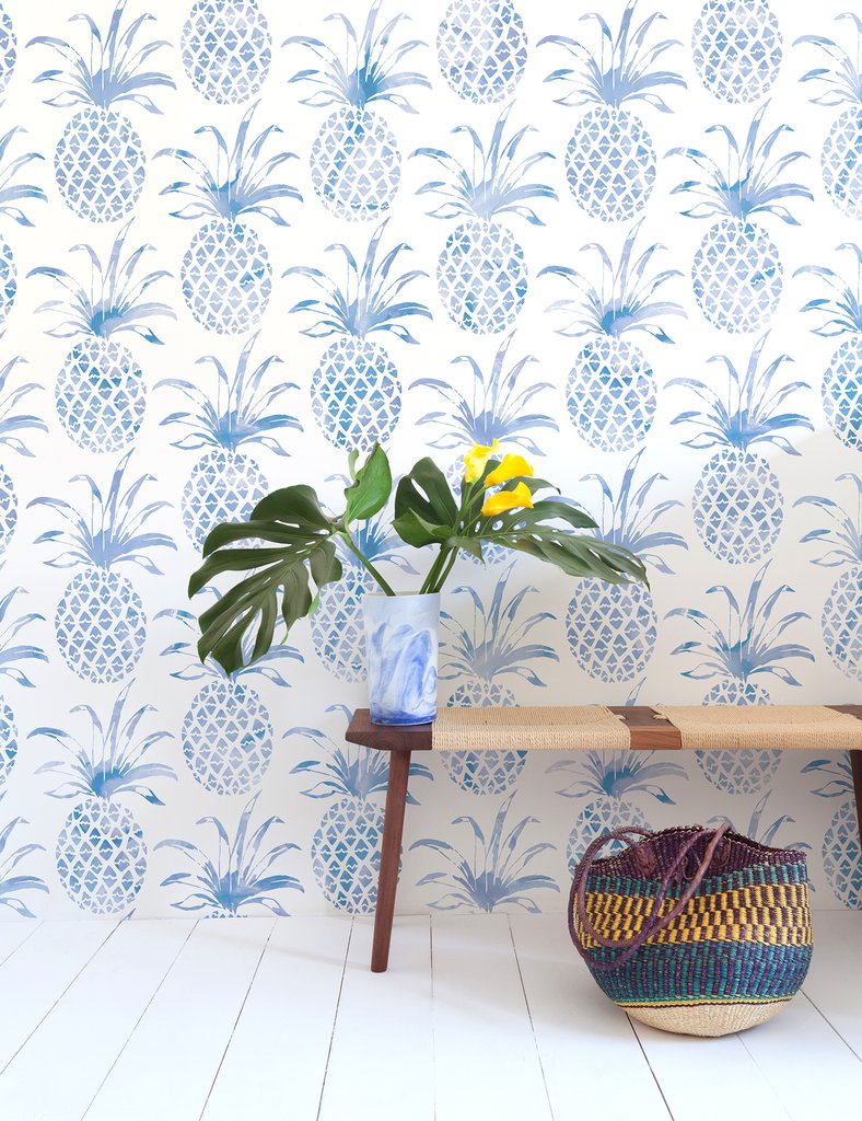 media image for Pina Pintada Wallpaper in Macaw design by Aimee Wilder 292
