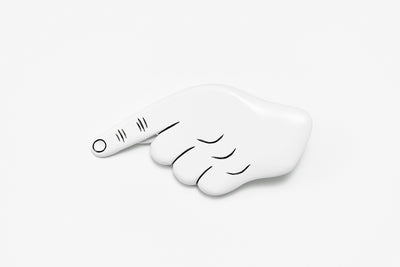 product image for White Pinch Clip design by Areaware 88