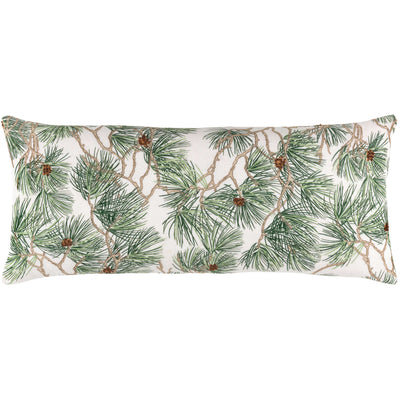 product image of pine boughs embroidered ivory decorative pillow cover by pine cone hill pc4020 pil15cv 1 566