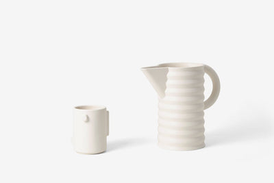 product image for pleated pitcher 1 6
