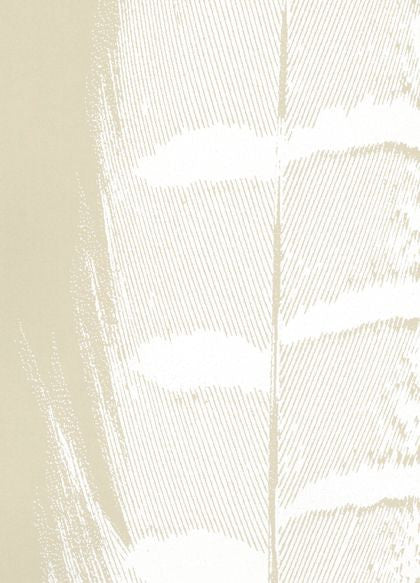 media image for Plume Wallpaper in Fossil design by Cavern Home 281