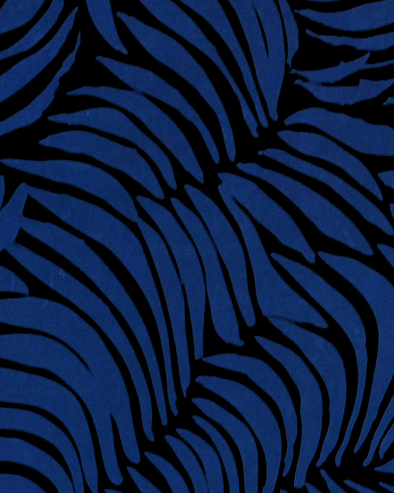 media image for sample plume wallpaper in midnight design by jill malek 1 257