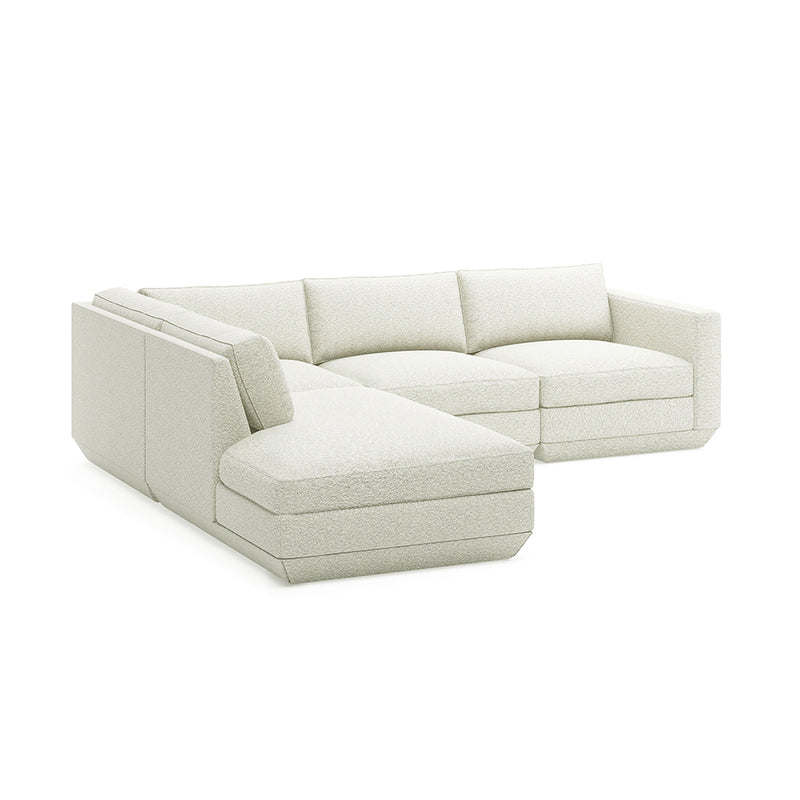 media image for podium modular 4 piece lounge sectional a by gus modern 6 291
