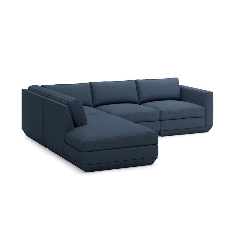 media image for podium modular 4 piece lounge sectional a by gus modern 14 273