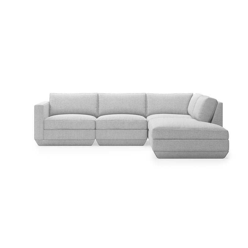 media image for podium modular 4 piece lounge sectional a by gus modern 17 20