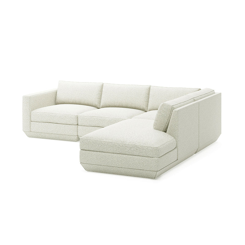 media image for podium modular 4 piece lounge sectional a by gus modern 22 291