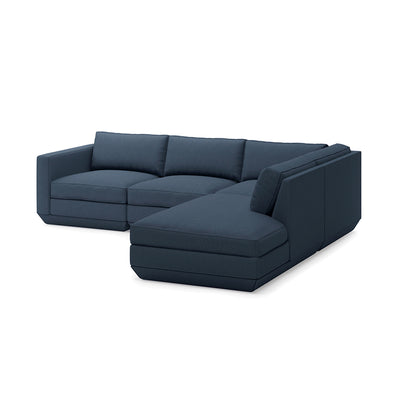 product image for podium modular 4 piece lounge sectional a by gus modern 30 36