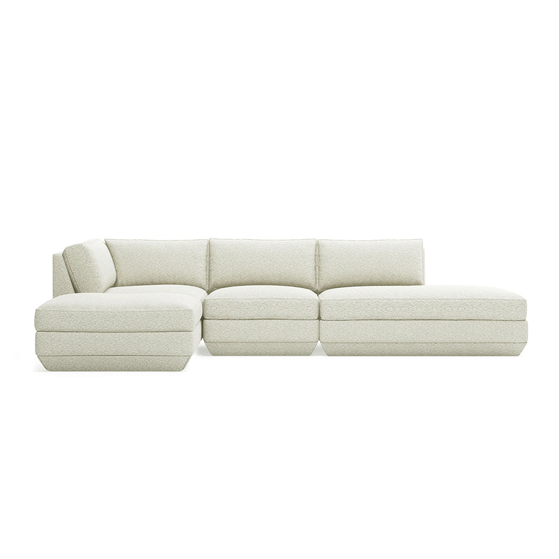 media image for podium modular 4 piece lounge sectional b by gus modern 5 261