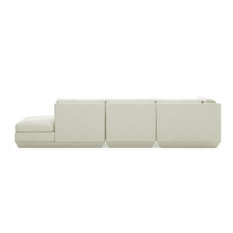 media image for podium modular 4 piece lounge sectional b by gus modern 8 216